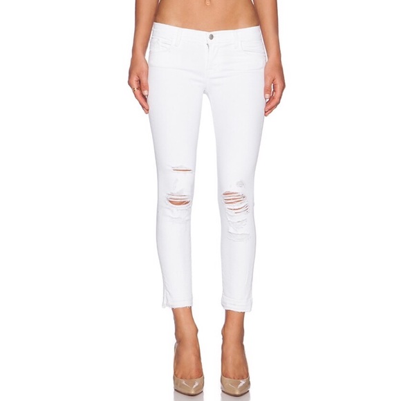 J Brand Denim - J Brand 9326 Low Rise Crop Skinny Jeans - Demented